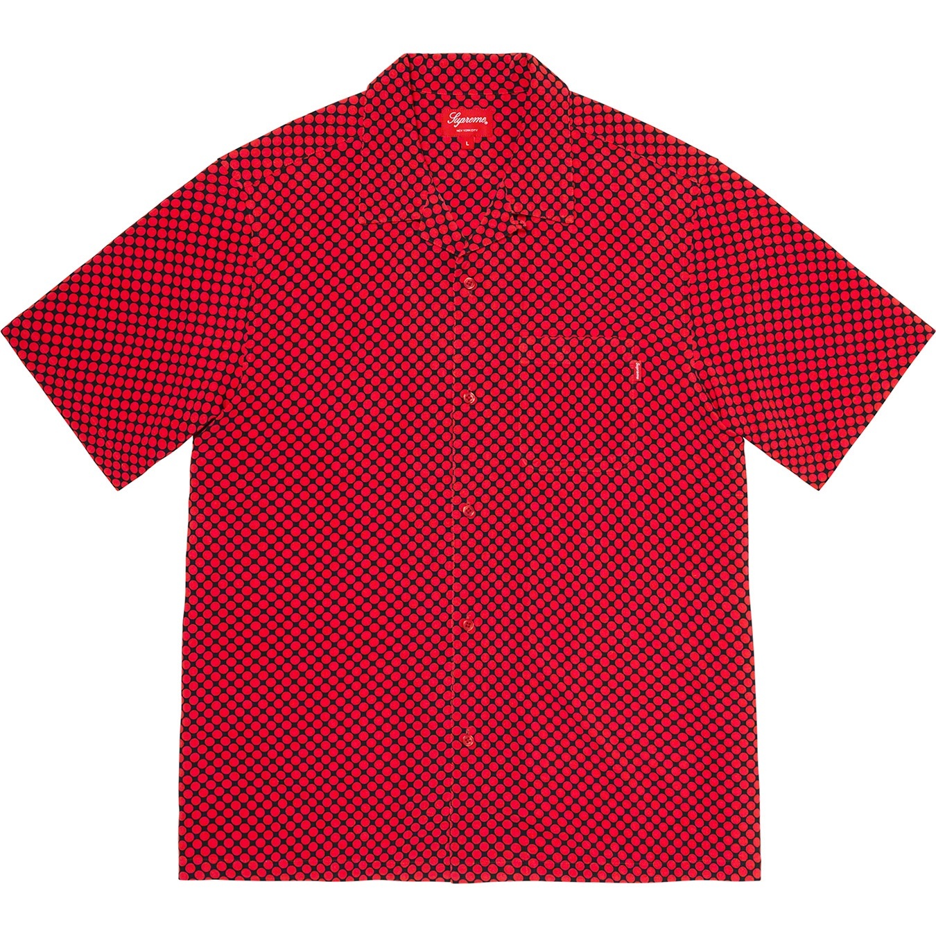 Compact Dot Rayon S/S Shirt view 5